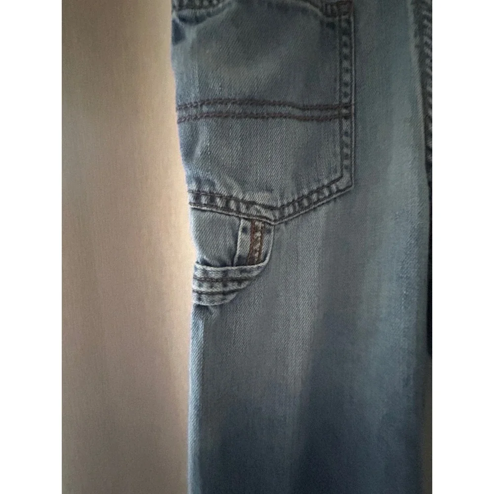 Toddler OshKosh B'gosh Denim Patchwork Overalls Size 3T